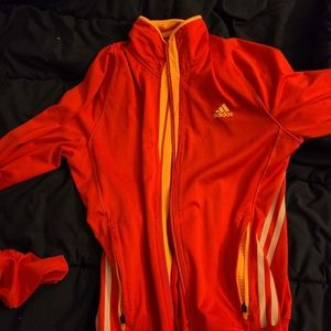 Adidas athletic running jacket
